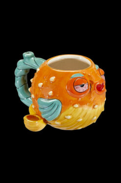 Roast & Toast Stoned Pufferfish Mug Pipe
