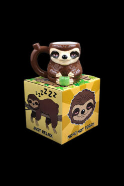 Roast & Toast Stoned Sloth Mug Pipe