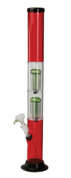 Acrylic Water Pipe with Dual Tree Percs