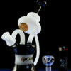 "Nott" Black and White Showerhead Recycler "Nott" Black and White Showerhead Recycler