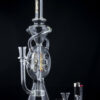 "Eir" Stacked Swiss Recycler with Inverted Perc "Eir" Stacked Swiss Recycler with Inverted Perc