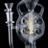"Eir" Stacked Swiss Recycler with Inverted Perc "Eir" Stacked Swiss Recycler with Inverted Perc