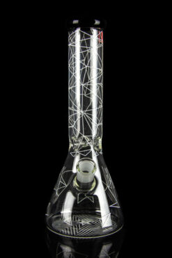 Glass Beaker Ice Bong - Space