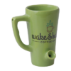 Roast & Toast Smokable Wake & Bake Ceramic Mug Pipe Roast & Toast Smokable Wake & Bake Ceramic Mug Pipe