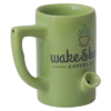 Roast & Toast Smokable Wake & Bake Ceramic Mug Pipe Roast & Toast Smokable Wake & Bake Ceramic Mug Pipe