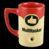Roast & Toast Smokable Wake & Bake Ceramic Mug Pipe Roast & Toast Smokable Wake & Bake Ceramic Mug Pipe