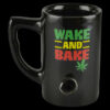 Roast & Toast Smokable Wake & Bake Ceramic Mug Pipe Roast & Toast Smokable Wake & Bake Ceramic Mug Pipe