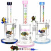 Chakra Frog Water Pipe with Stir Tool Chakra Frog Water Pipe with Stir Tool