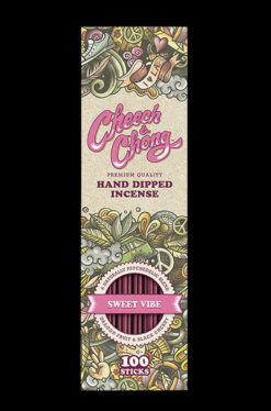 Cheech & Chong Hand-Dipped Incense - 100 Pack