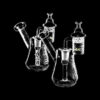 Compact Travel Etched Dab Rig Set Compact Travel Etched Dab Rig Set