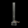 LA Pipes 9mm Clear Slide Bowl with Color Handle for Pull-Stem Bongs