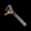 LA Pipes 9mm Funnel Slide Bowl with Handle for Pull-Stem Bongs