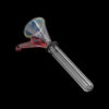 LA Pipes 9mm Funnel Slide Bowl with Handle for Pull-Stem Bongs
