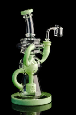 The "Orbit Seeker" Fab Egg Inception Recycler Dab Rig