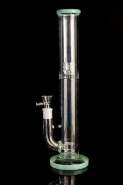 The "Toke Tube" Straight Tube Tall Bong with Splash Guard