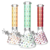Designer Floral Diamond Print Bong