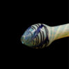 LA Pipes Twisty Cane Spoon Glass Pipe