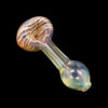 LA Pipes Spiral-Head Color Changing Glass Spoon Pipe