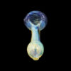 LA Pipes Spiral-Head Color Changing Glass Spoon Pipe