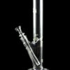 Glass Straight Tube Bong with Bowl & Banger