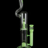 Calibear "The Pagoda" Showerhead Perc Bong with Splashguard Bent Neck Calibear "The Pagoda" Showerhead Perc Bong with Splashguard Bent Neck