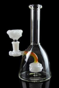 Rainbow Cloud Beaker Bong - Taste the Rainbow