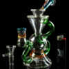 The "Silent Klein" Recycler With Inline Perc & Wig Wag Accents The "Silent Klein" Recycler With Inline Perc & Wig Wag Accents