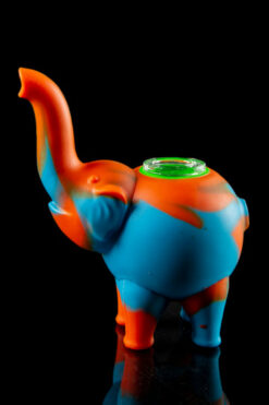 Silicone Elephant Bubbler Pipe - Ellie