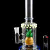 Decorative Dab Rig with UV Accents - Pineapple Perc Decorative Dab Rig with UV Accents - Pineapple Perc