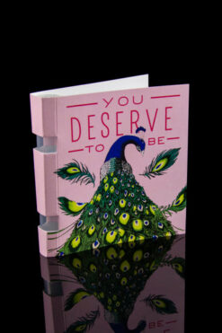 Puff Cards Greeting Card with Smell-Resistant Tube