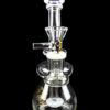 Dank Gals Mini Beaker Pipe with Colored Accents Dank Gals Mini Beaker Pipe with Colored Accents