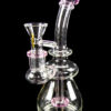 Dank Gals Mini Beaker Pipe with Colored Accents Dank Gals Mini Beaker Pipe with Colored Accents