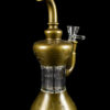 "The Genie's Lamp" Brushed Electroformed Hourglass Beaker Water Pipe "The Genie's Lamp" Brushed Electroformed Hourglass Beaker Water Pipe