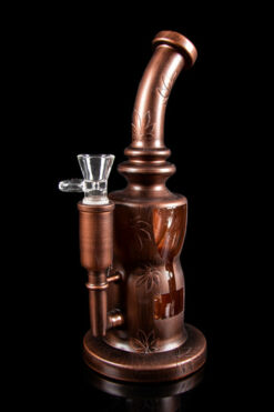 "Thor's Hammer" Electroformed Showerhead Recycler Bong