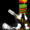 Rasta Swirl Beaker Mini Rig Rasta Swirl Beaker Mini Rig