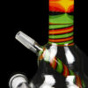 Rasta Swirl Beaker Mini Rig Rasta Swirl Beaker Mini Rig