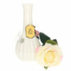 Rose Porcelain Vase Water Pipe Rose Porcelain Vase Water Pipe