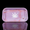 Blunt Babe Trays "Pink Marble" Rolling Tray Blunt Babe Trays "Pink Marble" Rolling Tray