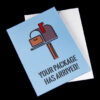 Dirty Pop NSFW Pop-Up Greeting Card - Your Package Has Arrived