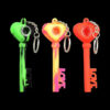 "Key of Love" Silicone Keychain Pipe