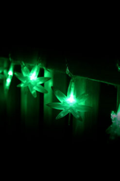Pulsar Mini High Lights Hemp Leaf LED String Light Set