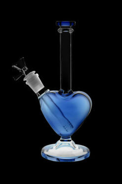 Heart Shaped Glass Bong