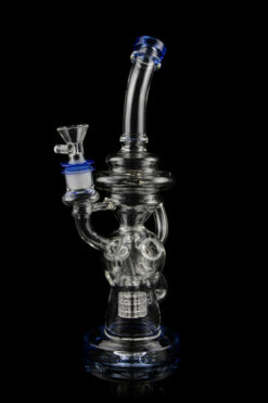 Bent Neck Matrix Recycler Water Pipe
