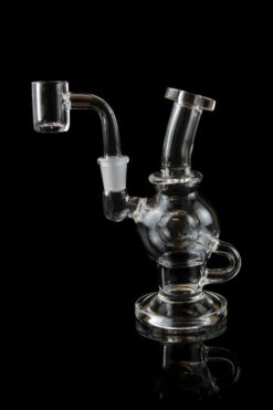 Mini Clear Bent Neck Dab Rig