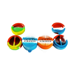 Piranha Flip Top Silicone Split Container