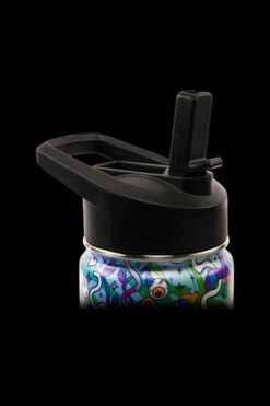 Ooze Stainless Steel 18oz Water Bottle with Straw