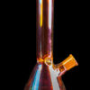 Glass Beaker Base Ice Bong with Metallic Finish Glass Beaker Base Ice Bong with Metallic Finish