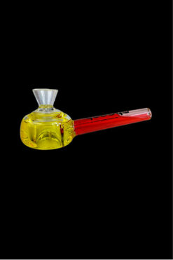 Cheech Glass Glycerin Dual Color Bun Hand Pipe