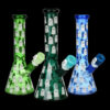 Ghostly Glow Beaker Water Pipe