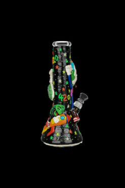 Stoney Rocket Bro 3D Painted Water Pipe